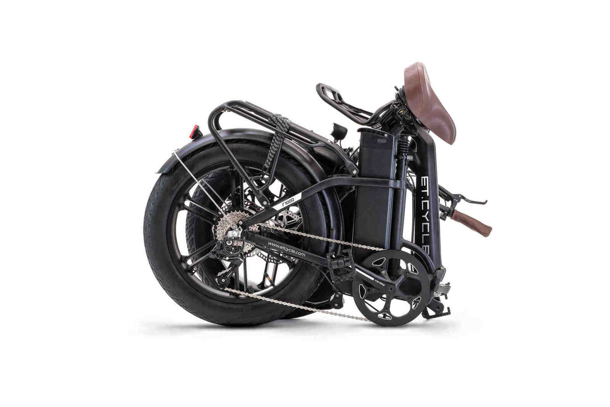 ET.Cycle F1000 Folding E-Bike, 250W, 48V 21Ah, 1008Wh, Hydraulic Brakes