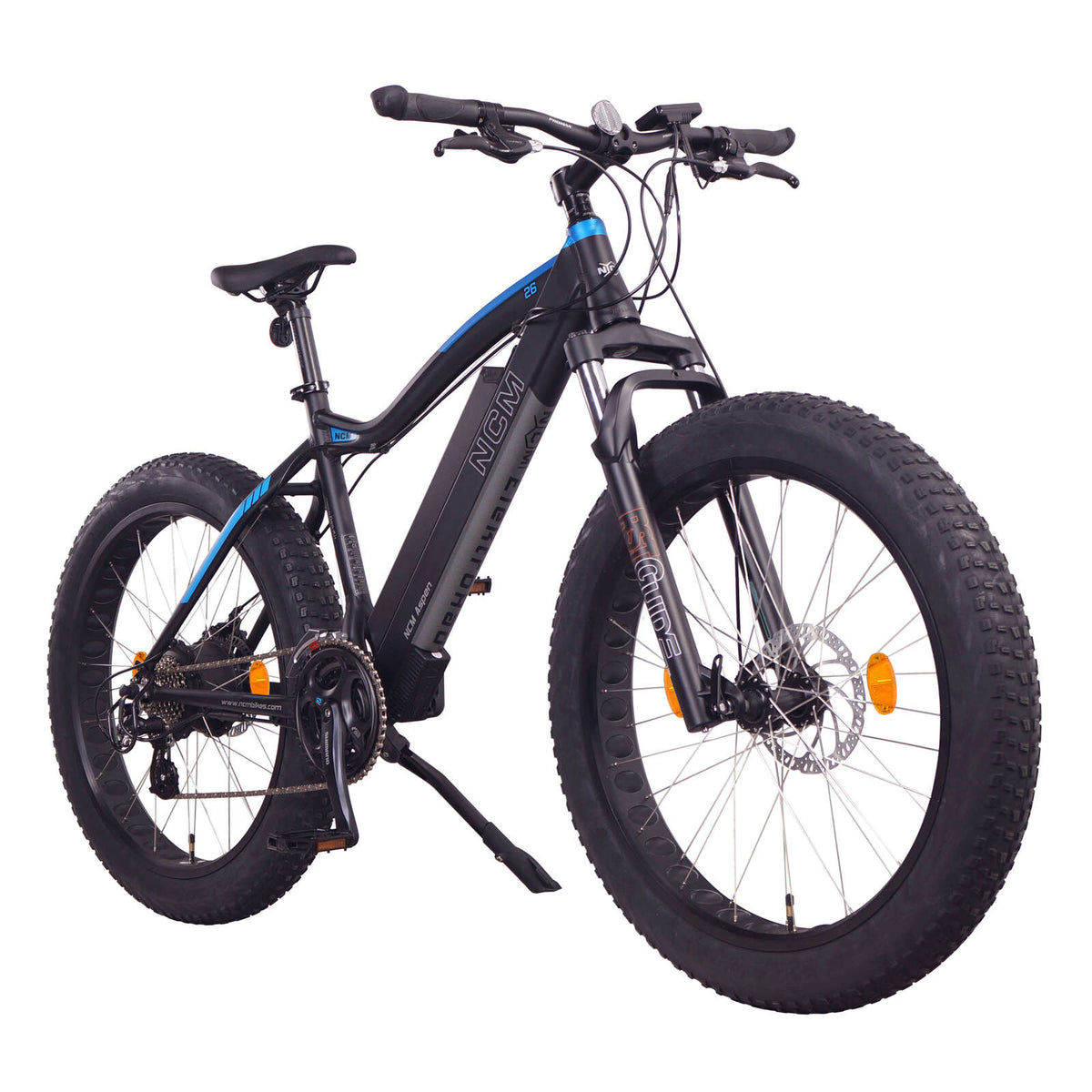 NCM Aspen Fat Electric Bike, E-MTB, E-Bike, 250W, 48V 13Ah 624Wh Battery