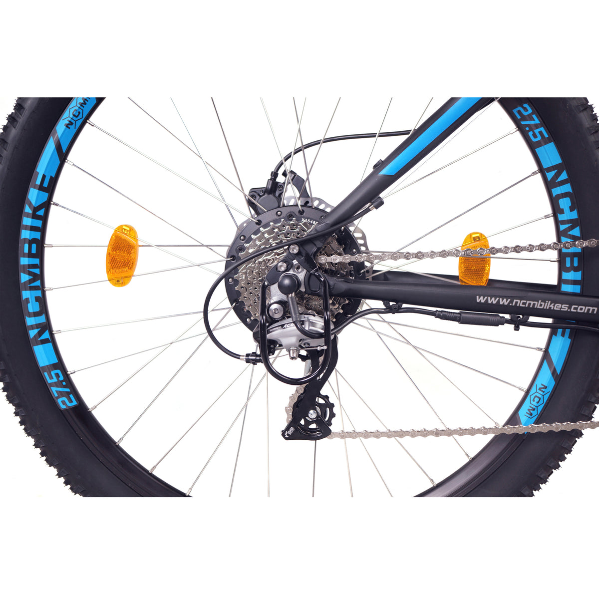 NCM Moscow Plus Electric Mountain Bike, 250W, E-MTB, 48V 16Ah 768Wh Battery