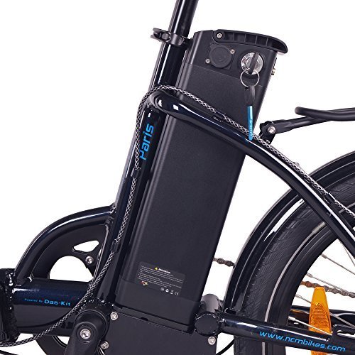 NCM Paris Folding E-Bike, 250W, 36V 15Ah 540Wh Battery