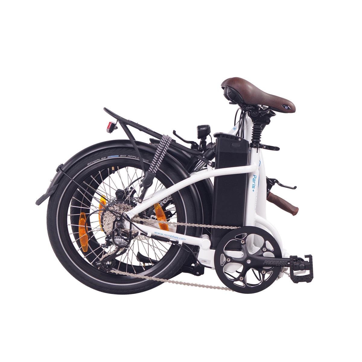 NCM Paris+ Folding E-Bike, 250W, 36V 19Ah 684Wh Battery