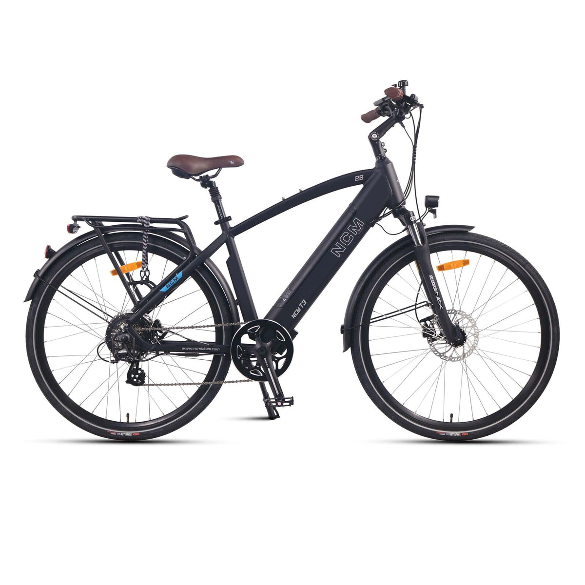 NCM T3 Trekking E-Bike, 250W, 48V 12Ah 576Wh Battery, Hydraulic Brake