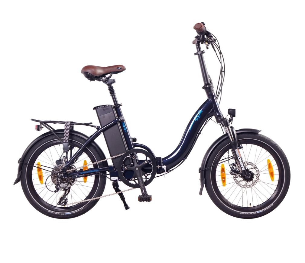 NCM Paris+ Folding E-Bike, 250W, 36V 19Ah 684Wh Battery