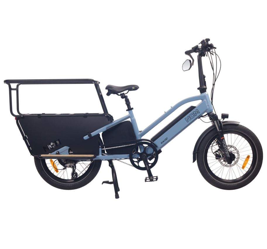 NCM CG7 Step Thru Cargo E-Bike, 250W, 48V 19Ah 912Wh Battery, Hydraulic Brakes