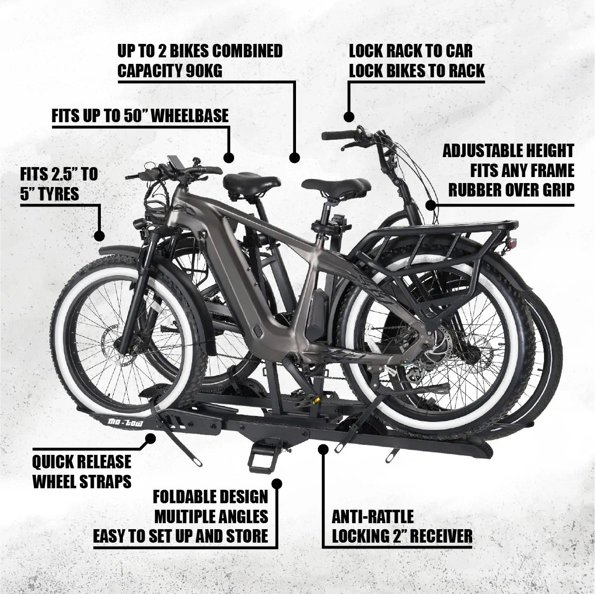 E-bike heavy duty carrier
