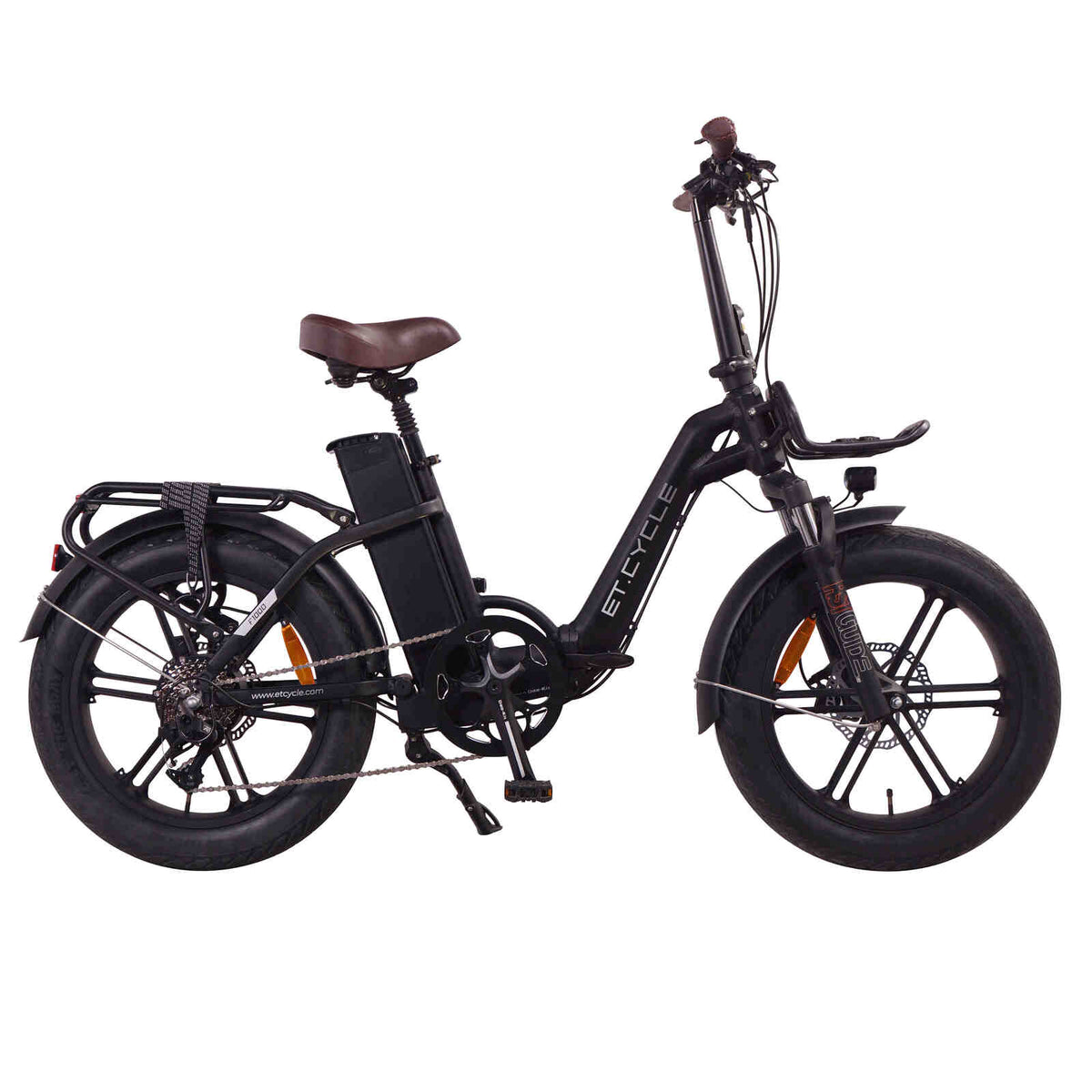 ET.Cycle F1000 Folding E-Bike, 250W, 48V 21Ah, 1008Wh, Hydraulic Brakes