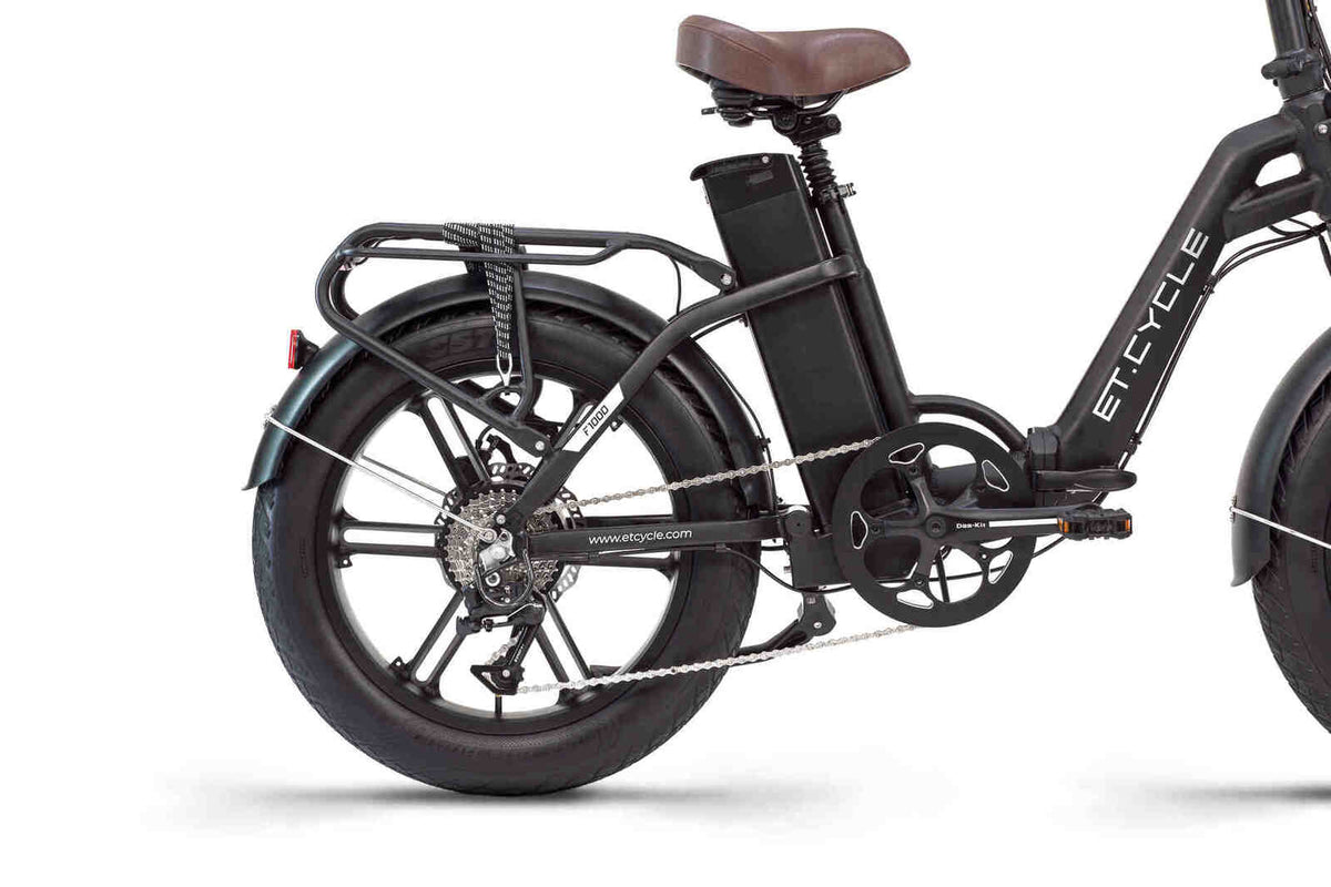ET.Cycle F1000 Folding E-Bike, 250W, 48V 21Ah, 1008Wh, Hydraulic Brakes