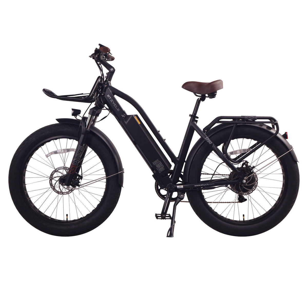 ET.Cycle T720 Step-Thru Fat Trekking E-Bike, 250W, 48V 15Ah 720Wh Battery