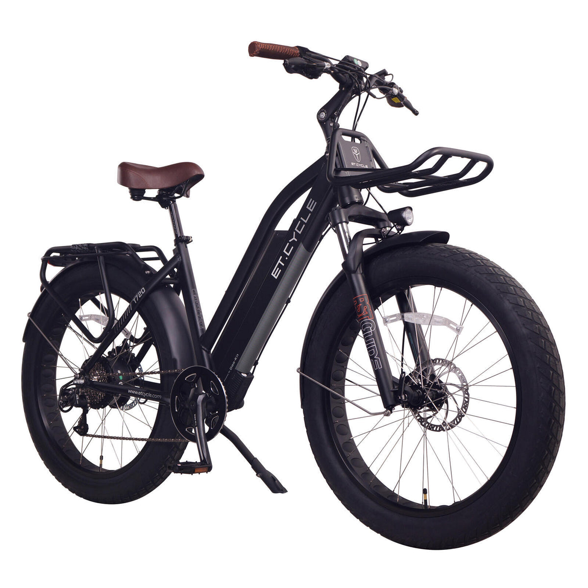 ET.Cycle T720 Step-Thru Fat Trekking E-Bike, 250W, 48V 15Ah 720Wh Battery