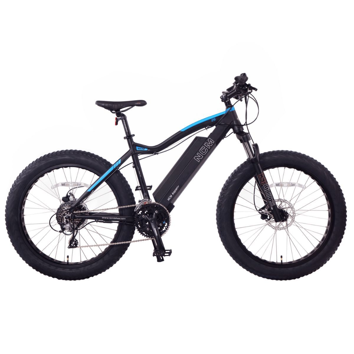 NCM Aspen Plus Fat Electric Bike, E-Bike, 48V 16Ah 250W, E-MTB 768Wh Battery