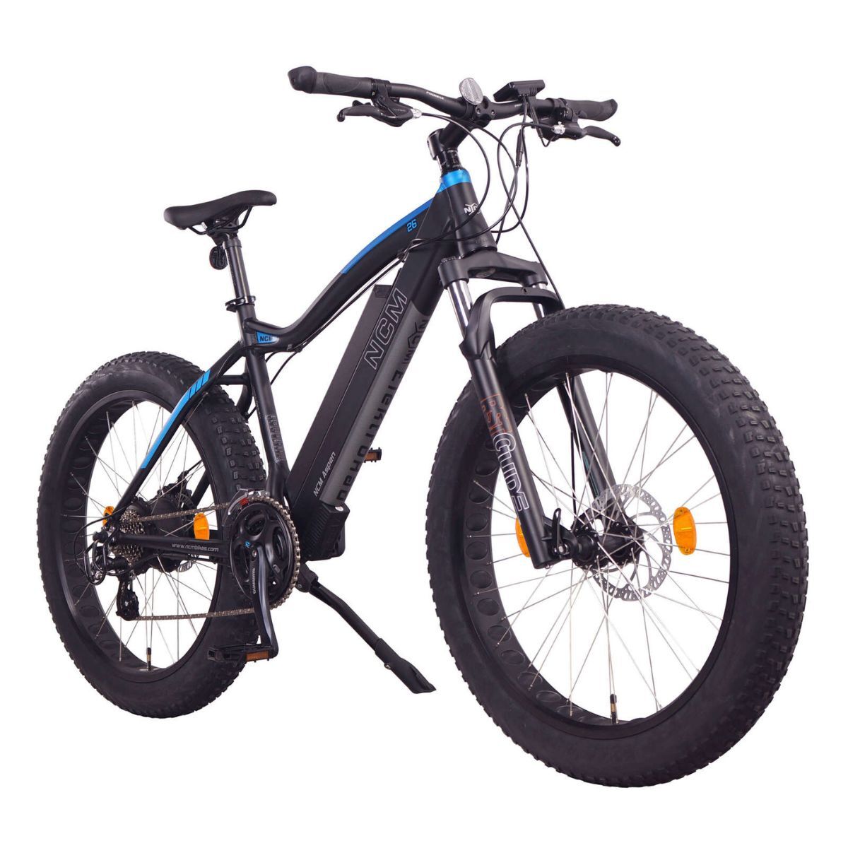 NCM Aspen Plus Fat Electric Bike, E-Bike, 48V 16Ah 250W, E-MTB 768Wh Battery