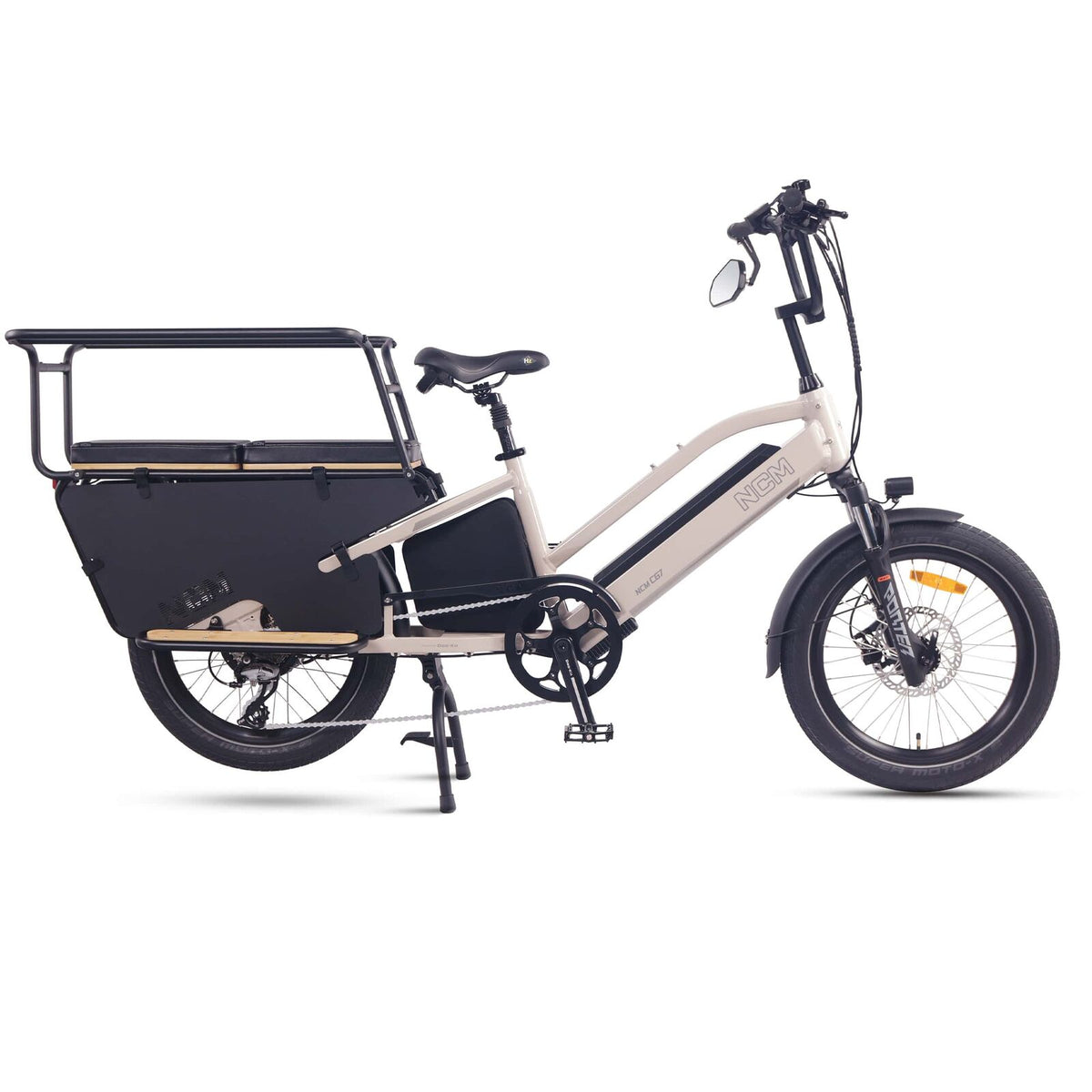 NCM CG7 Step Thru Cargo E-Bike, 250W, 48V 19Ah 912Wh Battery, Hydraulic Brakes