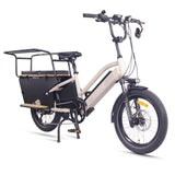 NCM CG7 Step Thru Cargo E-Bike, 250W, 48V 19Ah 912Wh Battery, Hydraulic Brakes