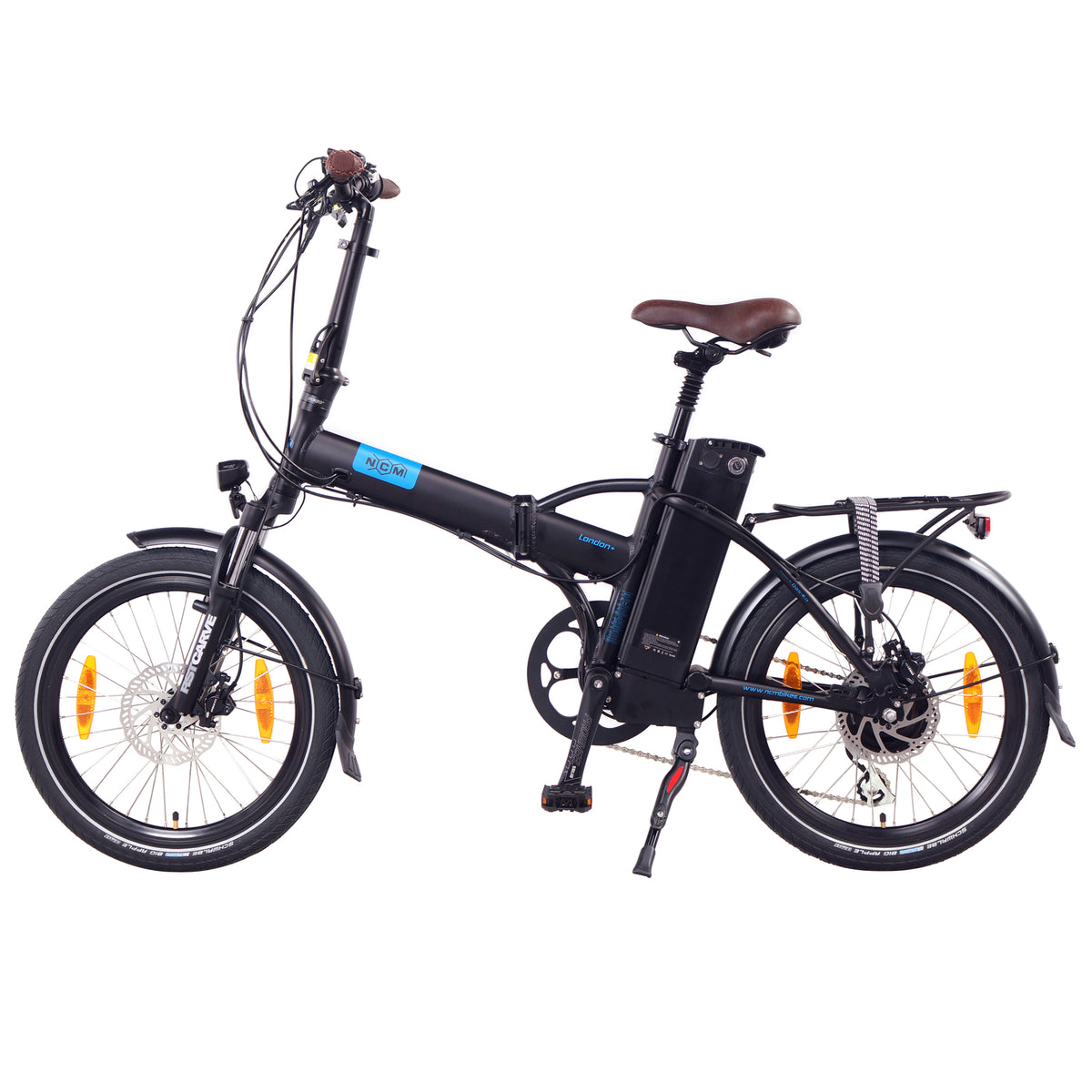 NCM London+ Folding E-Bike, 250W, 36V 19Ah 684Wh Battery