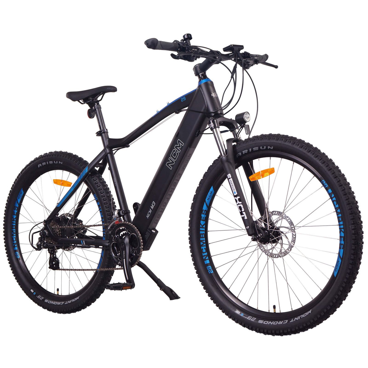 NCM M3 Electric Mountain Bike, 250W E-MTB, 48V 12Ah, 576Wh Battery, Hydraulic Brake