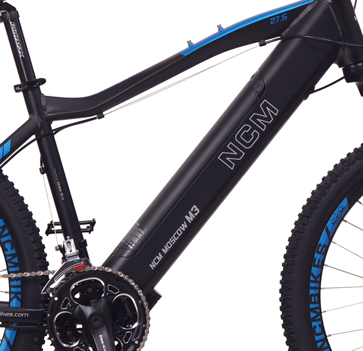 NCM M3 Electric Mountain Bike, 250W E-MTB, 48V 12Ah, 576Wh Battery, Hydraulic Brake