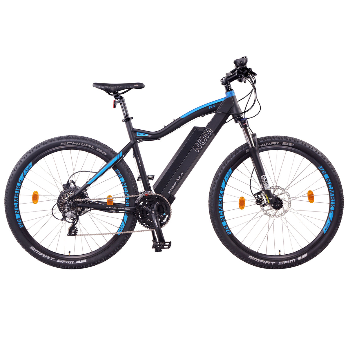 NCM Moscow Plus Electric Mountain Bike, 250W, E-MTB, 48V 16Ah 768Wh Battery