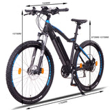NCM Moscow Plus Electric Mountain Bike, 250W, E-MTB, 48V 16Ah 768Wh Battery