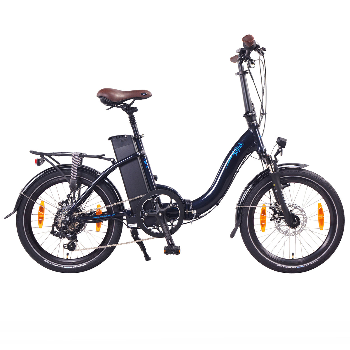 NCM Paris Folding E-Bike, 250W, 36V 15Ah 540Wh Battery