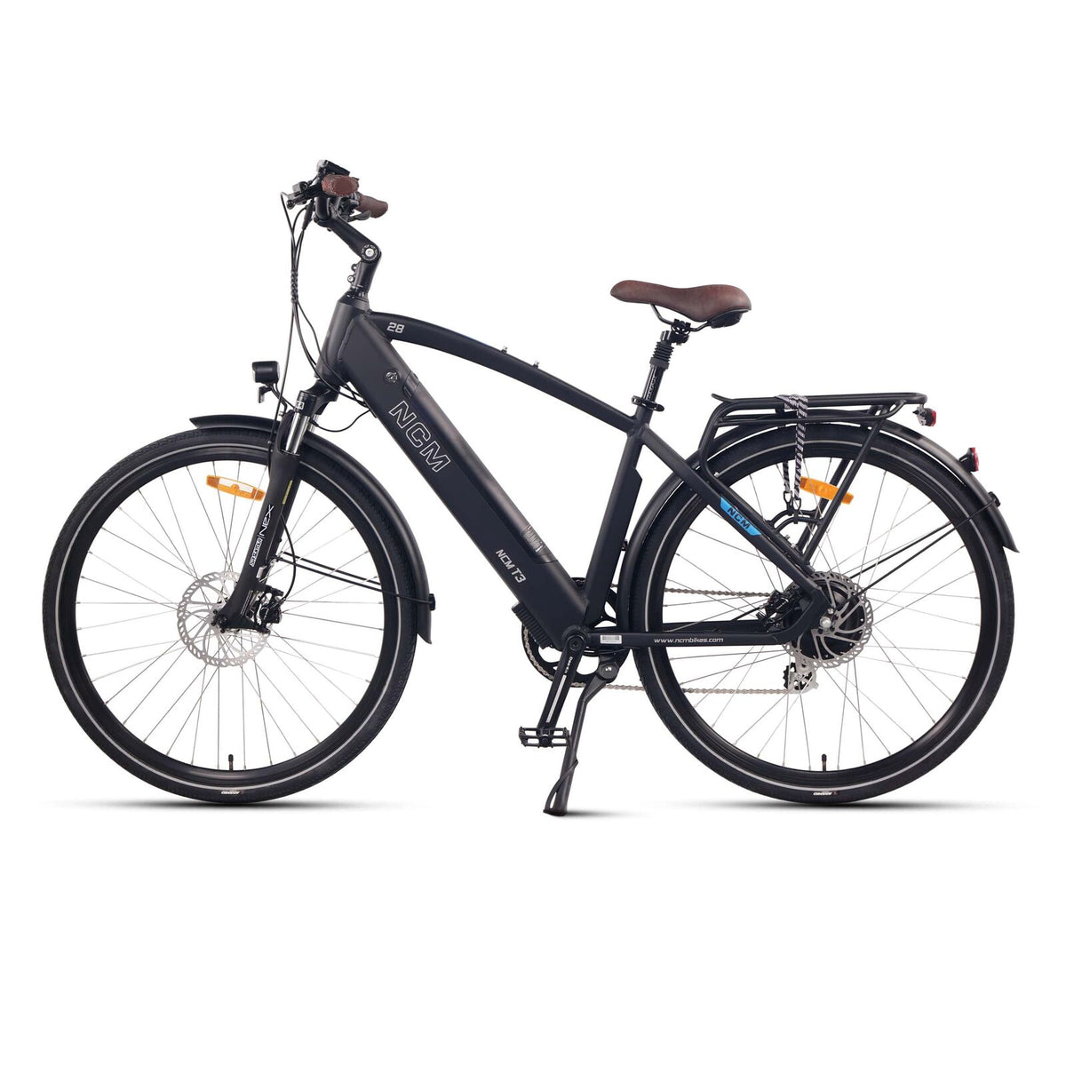 NCM T3 Trekking E-Bike, 250W, 48V 12Ah 576Wh Battery, Hydraulic Brake