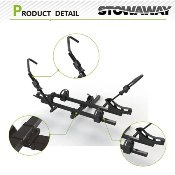 2 BIKE HITCH EBIKE RACK