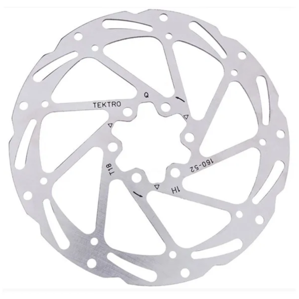 DISC ROTOR - Tektro, 160mm, Includes Bolts, Excellent Heat Tolerance & Dispersion, 130 Grams