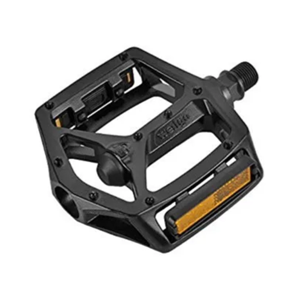 PEDALS 9 16 BMX, Alloy, 2DU Bearing, BLACK
