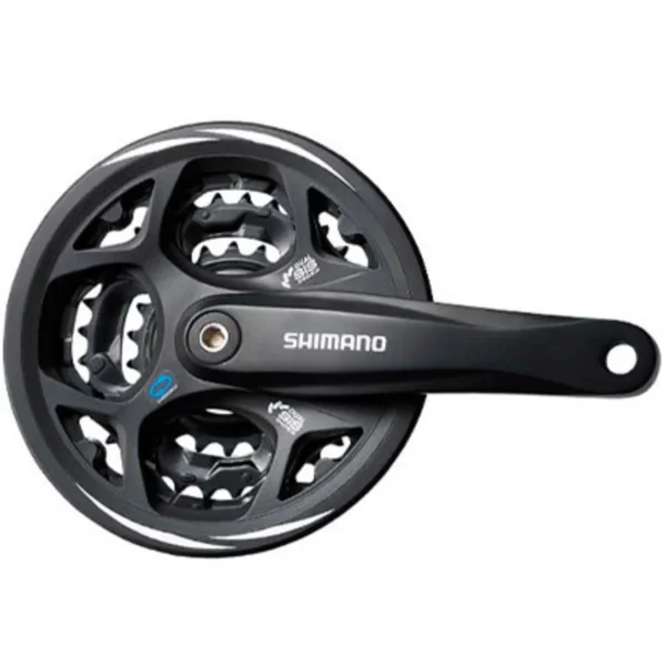 FC-M311 FRONT CRANKSET 170mm 48-38-28 BLACK w/CG