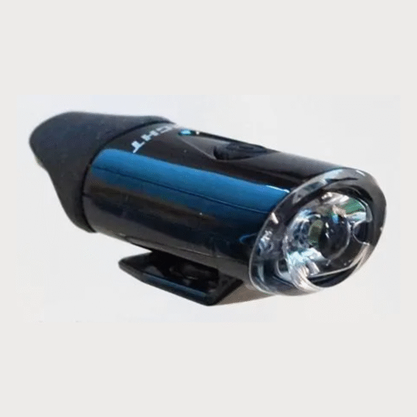 LIGHT Front, D-Light, USB rechargeble, 4 functions, Ultra Compact, BLACK