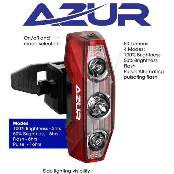 USB Sirius 50 Lumens Tail Light