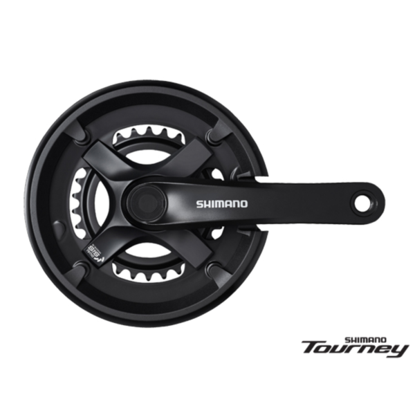 FC-TY501 FRONT CRANKSET 175mm 48-38-28 BLACK