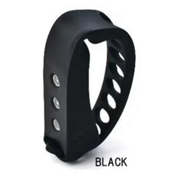 Light, USB, multi fitting silcon strap, High power 3 red LEDs, 45hr run time, BLACK. Two Wheel Cool (special pricing, we are making room to expand our ranges)