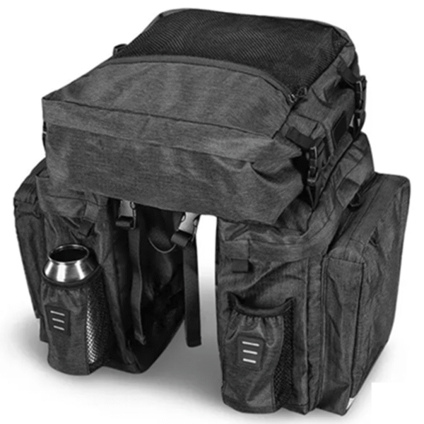 ROSWHEEL 3 in 1 Pannier bag, 31 x 13 x 30 cm; cap,40L