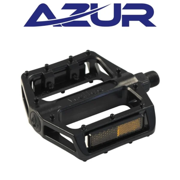 Azur Pedal Fort Alloy Black 9/16"