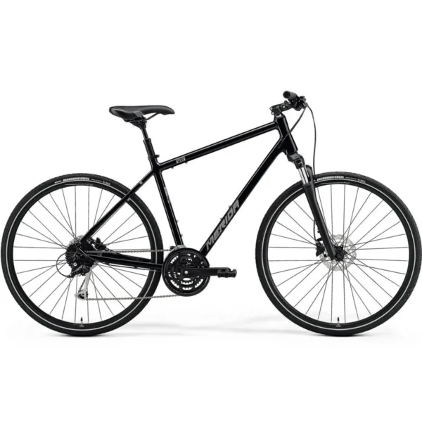 MERIDA CROSSWAY 100 Glossy Black/Matt Silver (2021)