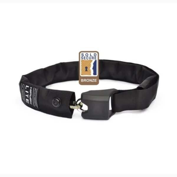 Hiplok LITE - BLACK/CYAN SECURITY BIKE LOCK