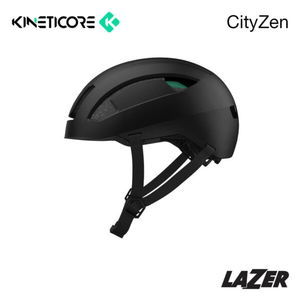 HELMET LAZER - CITYZEN KC MATTE BLACK EXTRA LARGE